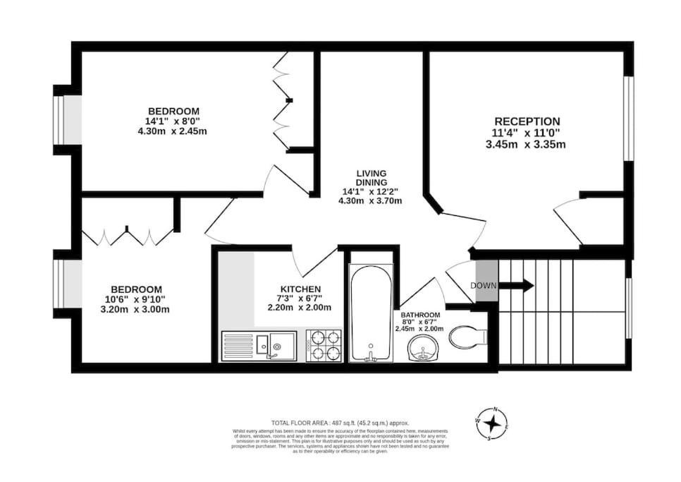 Imperial Hogarth Road Apartment -4Th Floor 런던 외부 사진